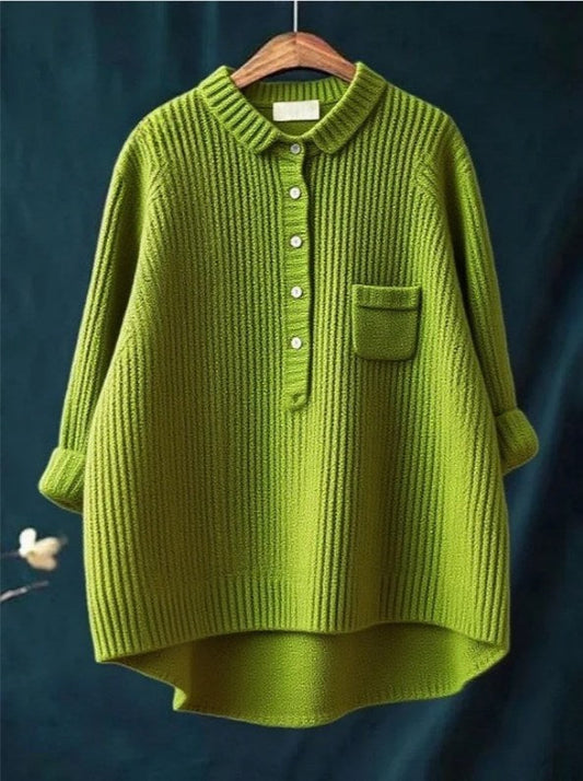 Women's Casual Stand-up Collar Sweater