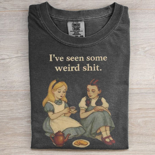 Vintage Weird Stuff Crew Neck T-Shirt