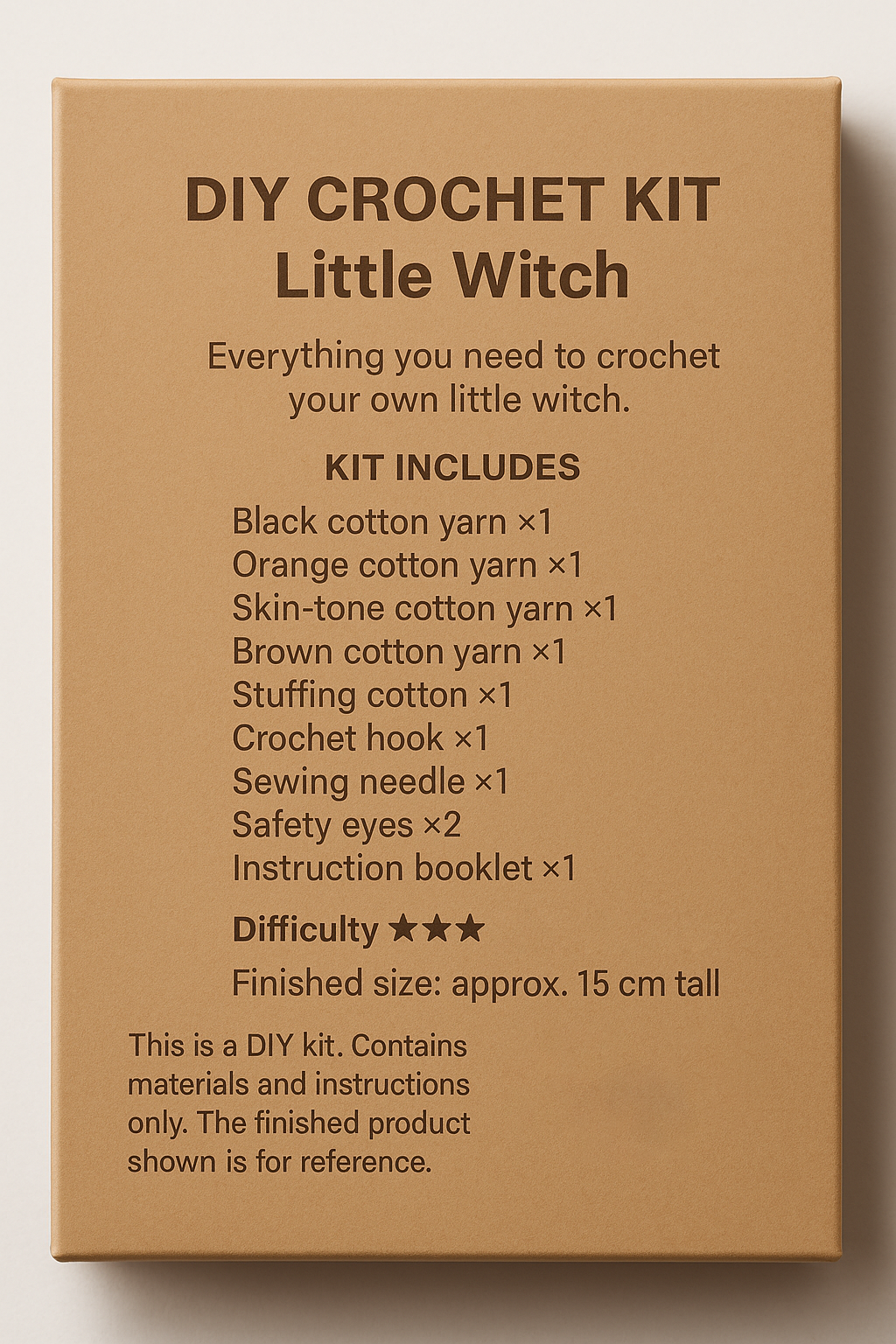 DIY Crochet Witch Kit