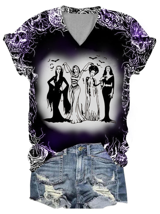 Women's Halloween Ghoul Vampire T-Shirt