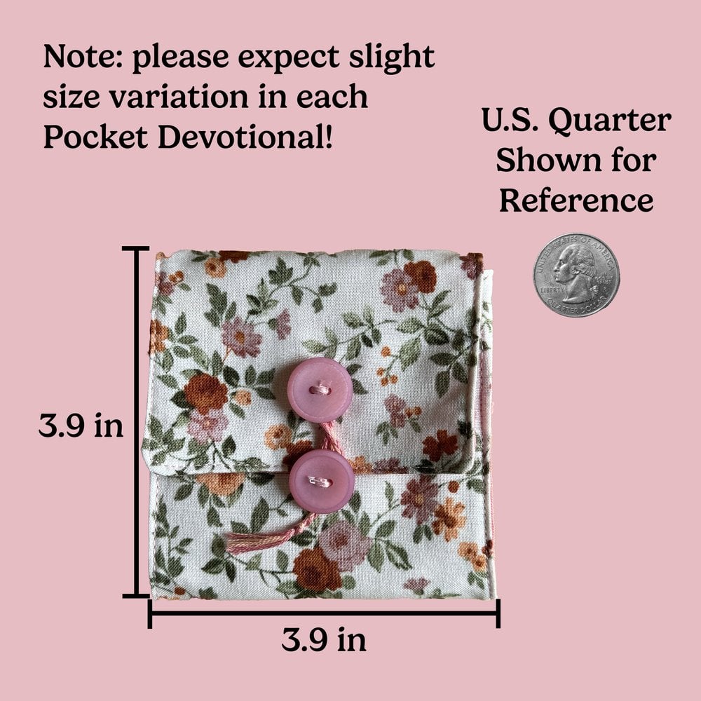 💖 Handcrafted Pocket Devotional – Faith Edition 🙏