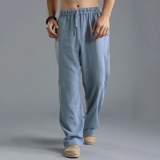 Men's Large Relaxed Pants Breathable Sports Pants