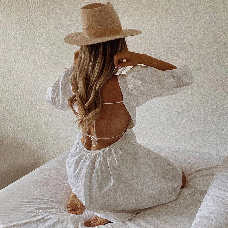 Anything But A White Mini Dress