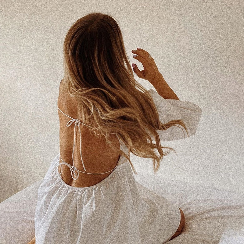 Anything But A White Mini Dress