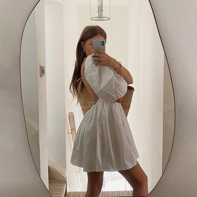 Anything But A White Mini Dress