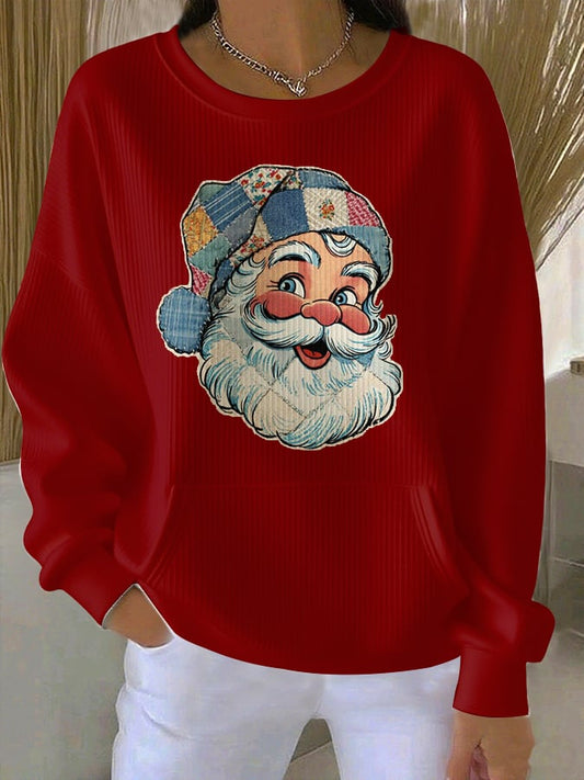 Women's Printed Casual Sweatshirt