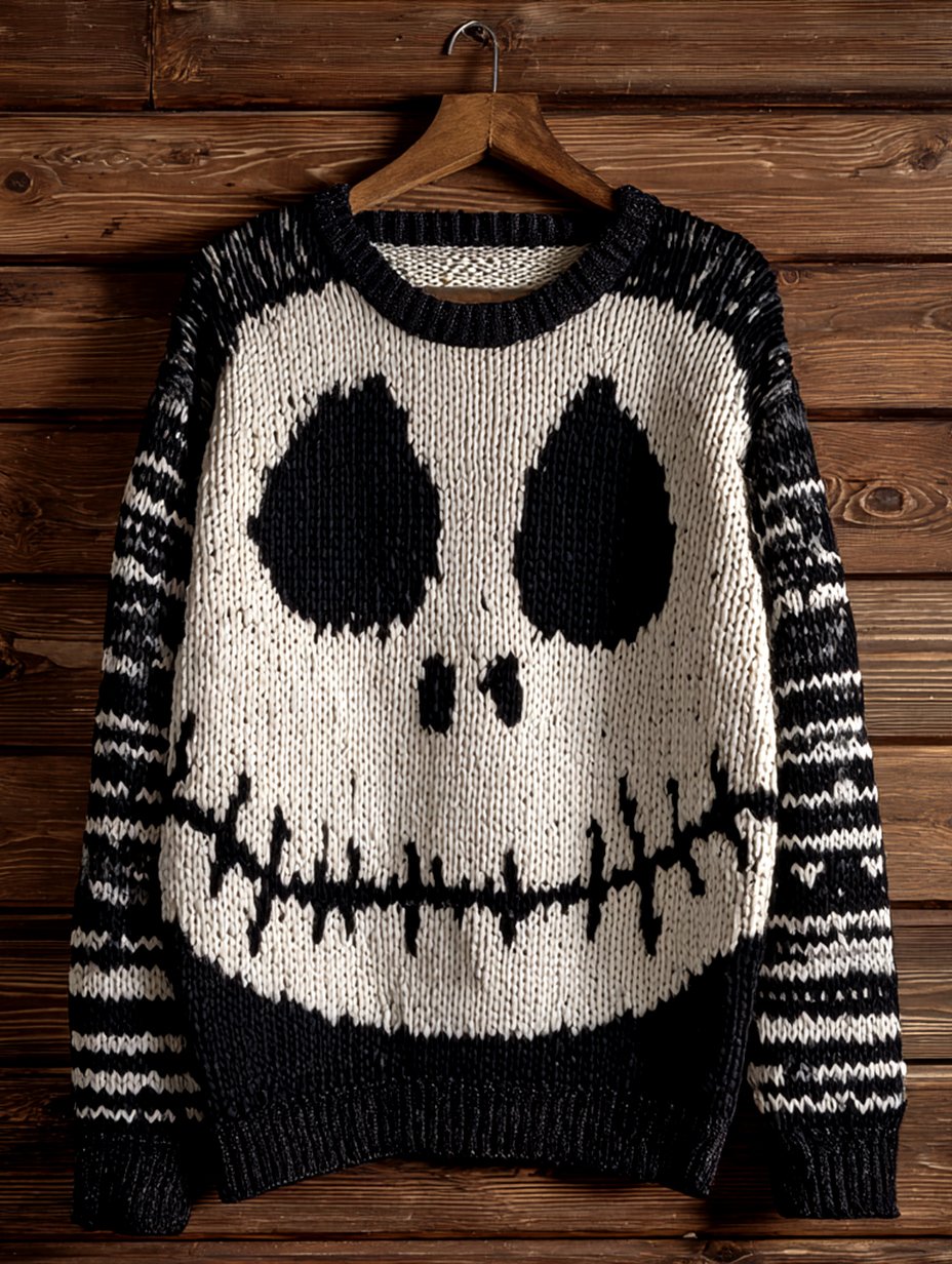 Couple Retro Casual Party Halloween Sweater