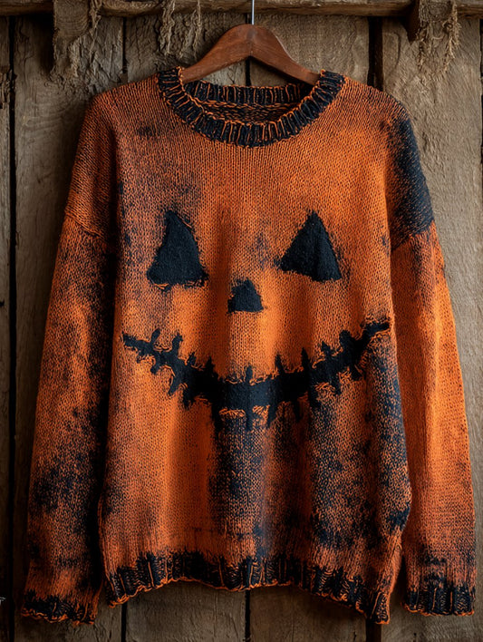 Couple Retro Casual Party Halloween Sweater