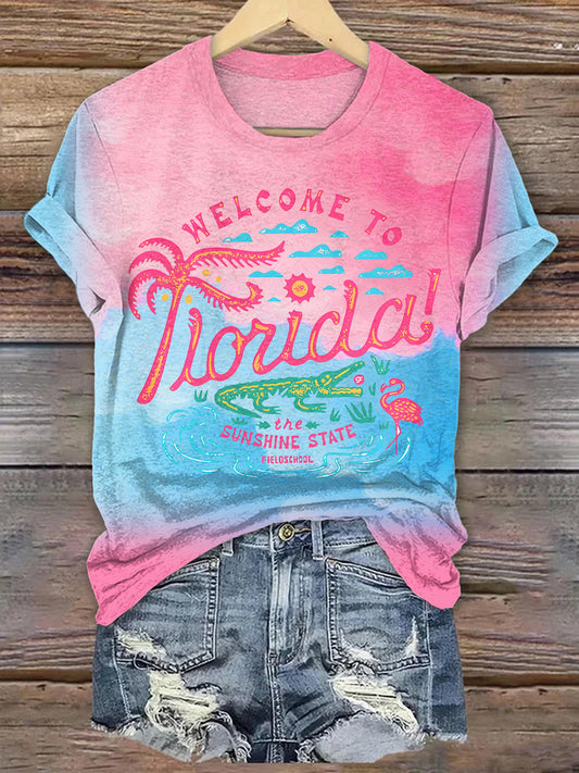 Florida Crew Neck T-shirt