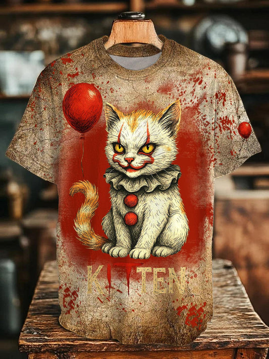 Halloween Fun Crew Neck T-shirt