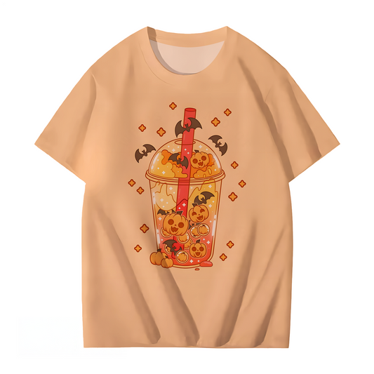 Fun Halloween Crew Neck T-shirt