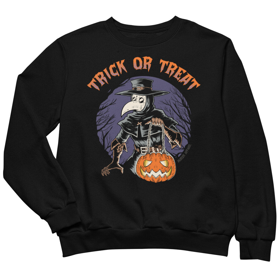 Trick Or Treat Plague Doctor Sweatshirt