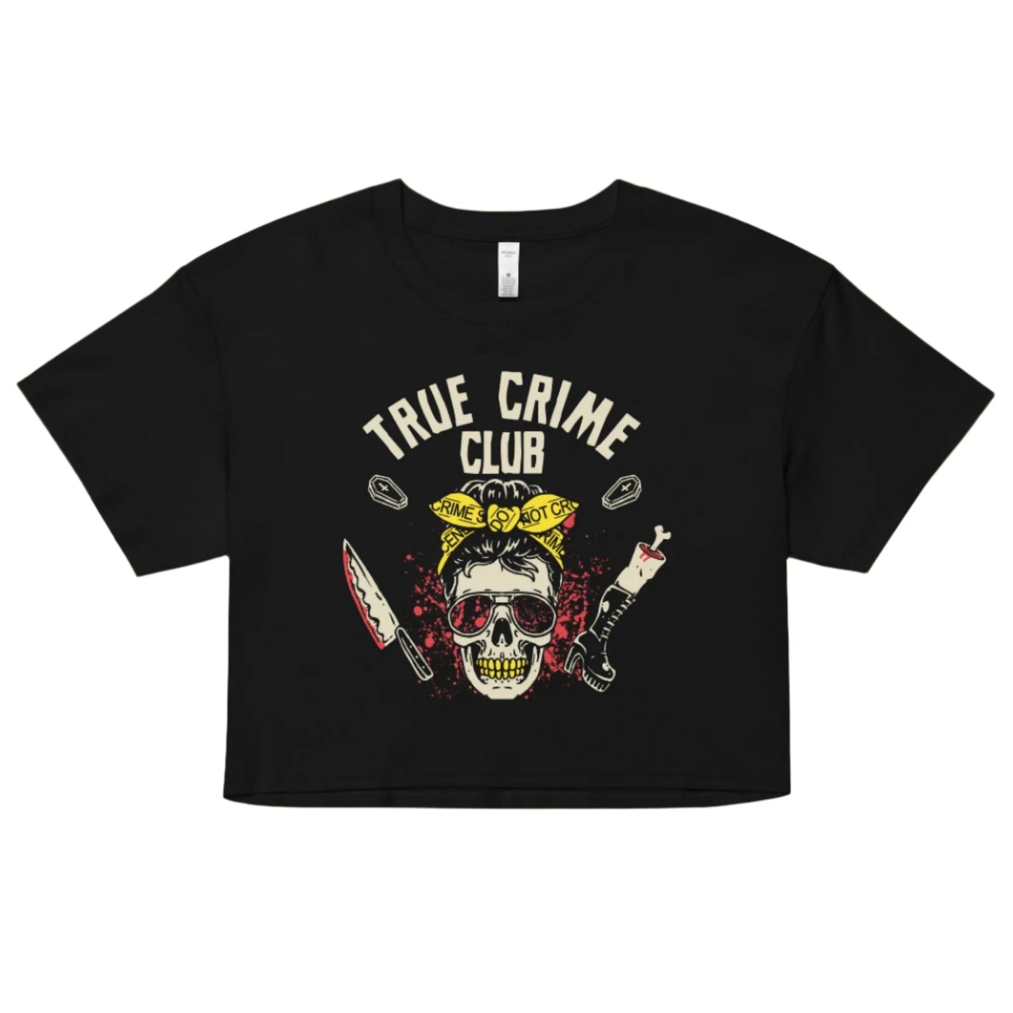 True Crime Club Crop Top