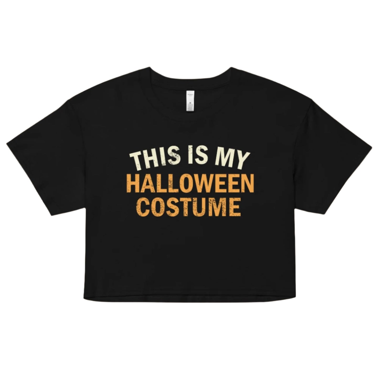 Halloween Costume Crop Top
