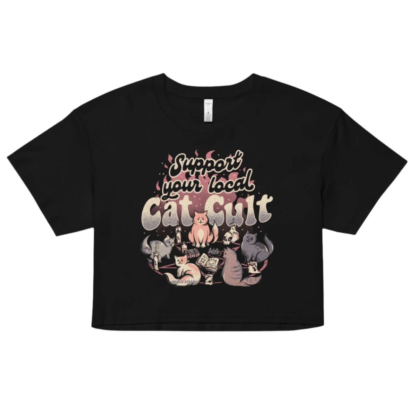 Cat Cult Crop Top