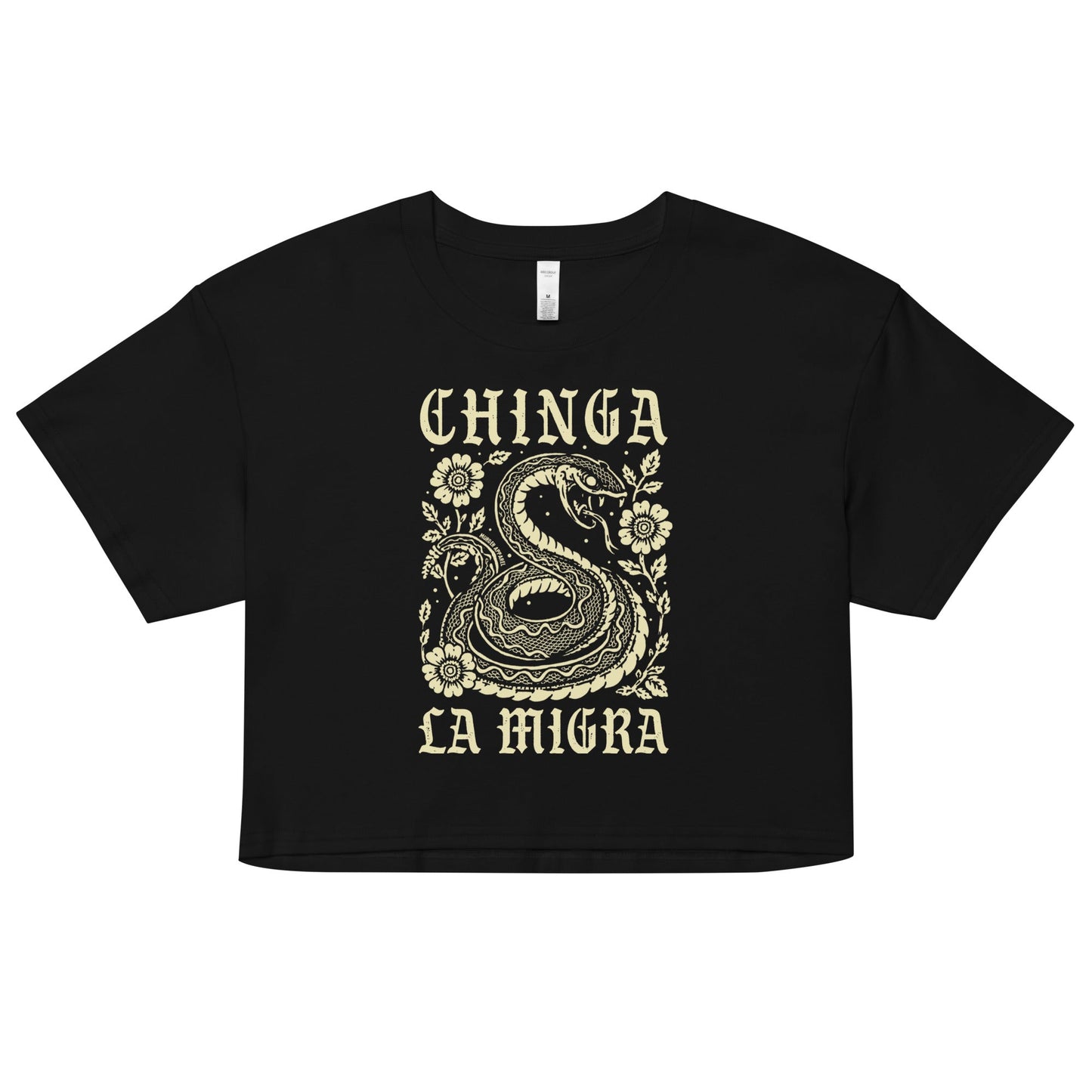 Chinga La Migra Crop Top