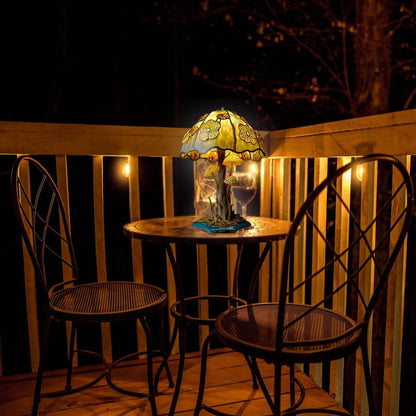 Painting Mushroom Table Lamp