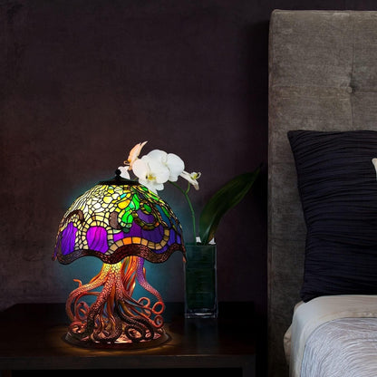 Painting Mushroom Table Lamp