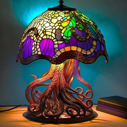 Painting Mushroom Table Lamp