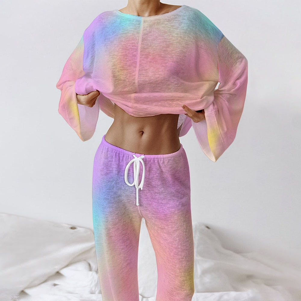 Women's Colorful Pajamas Set