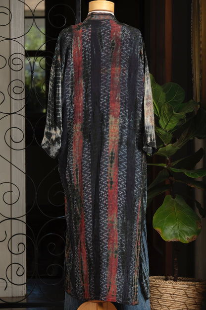 Smoke Duster in Hypnotic Blue