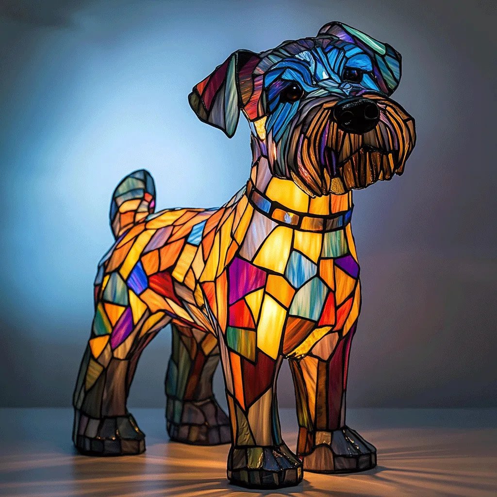 Schnauzer Lamp
