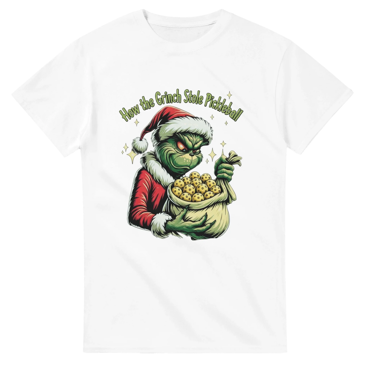 💚 How the Grinch Stole Pickleball Holiday Tee