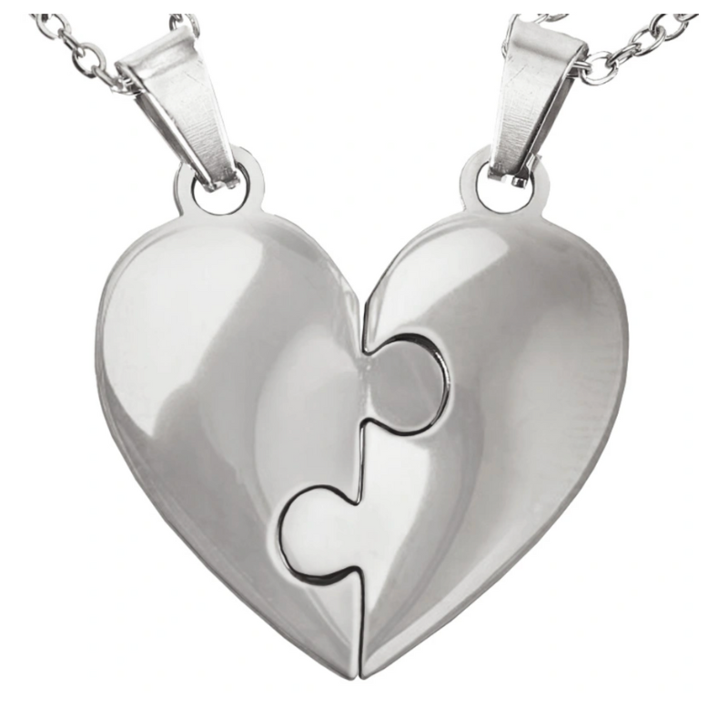 Liaison™ - Collier puzzle famille personnalisé