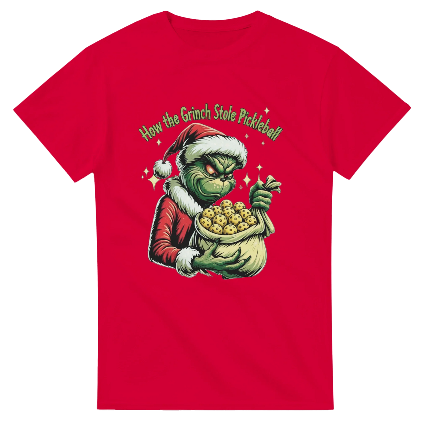 💚 How the Grinch Stole Pickleball Holiday Tee