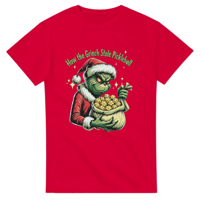💚 How the Grinch Stole Pickleball Holiday Tee