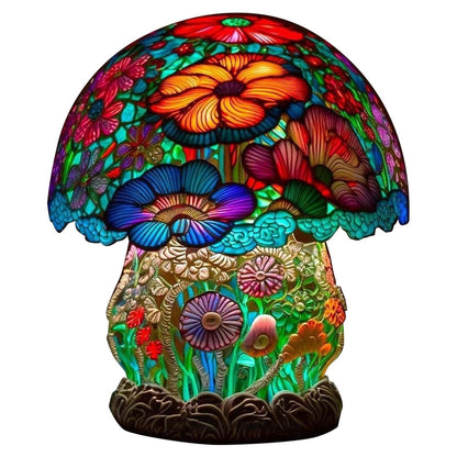 Painting Mushroom Table Lamp