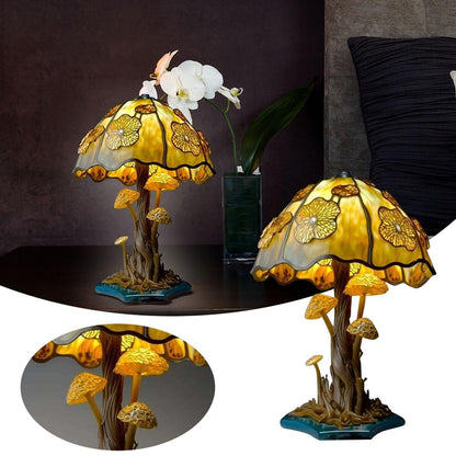 Painting Mushroom Table Lamp