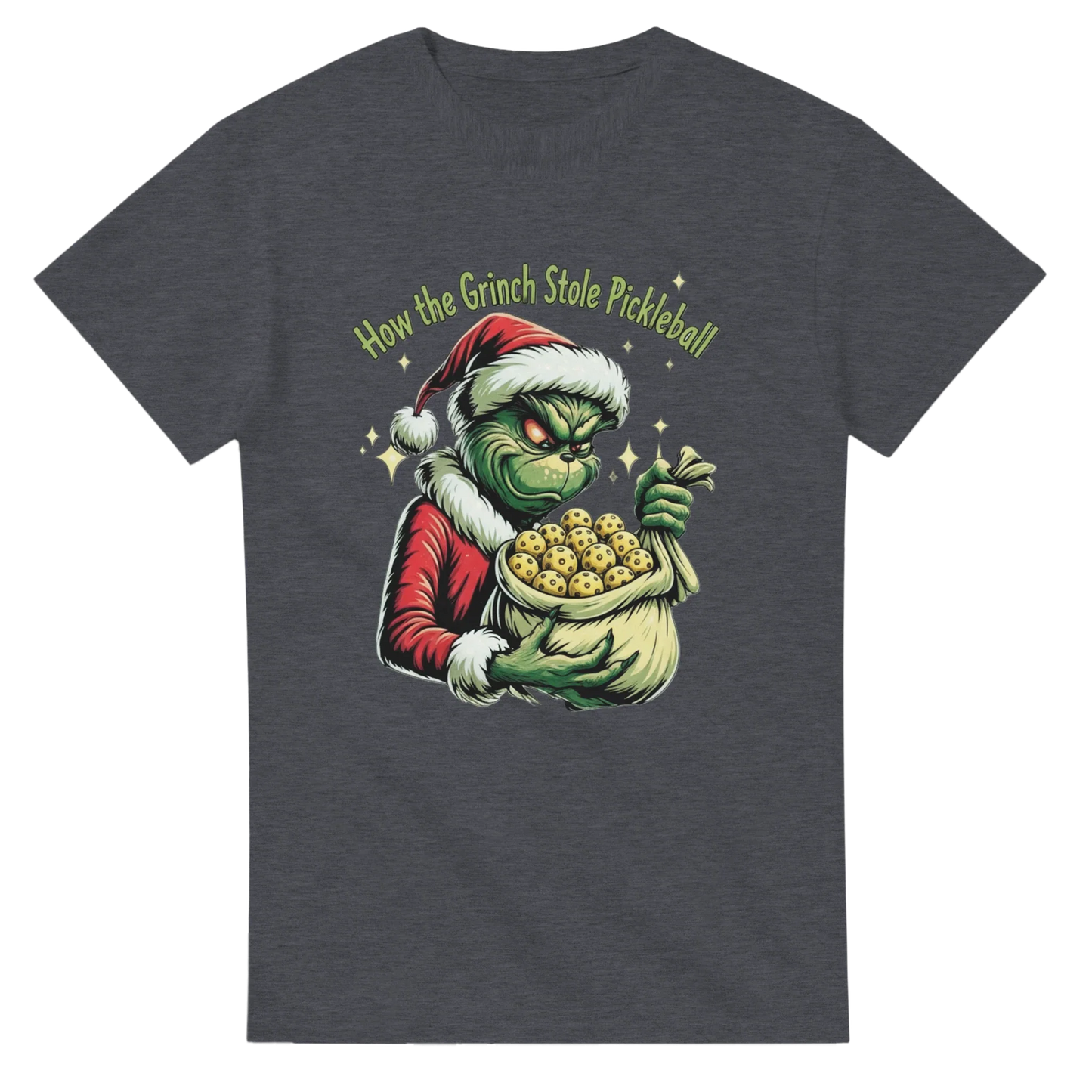 💚 How the Grinch Stole Pickleball Holiday Tee