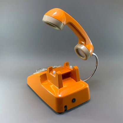 Upcycled Rotary Phone Lamp, Vintage Desk Light