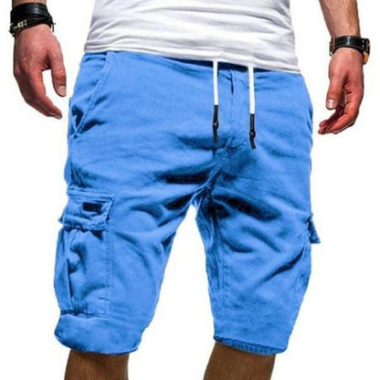 2023 Summer Men's Fashion Beach Loose Cargo Shorts