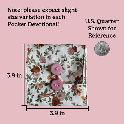 💖 Handcrafted Pocket Devotional – Faith Edition 🙏