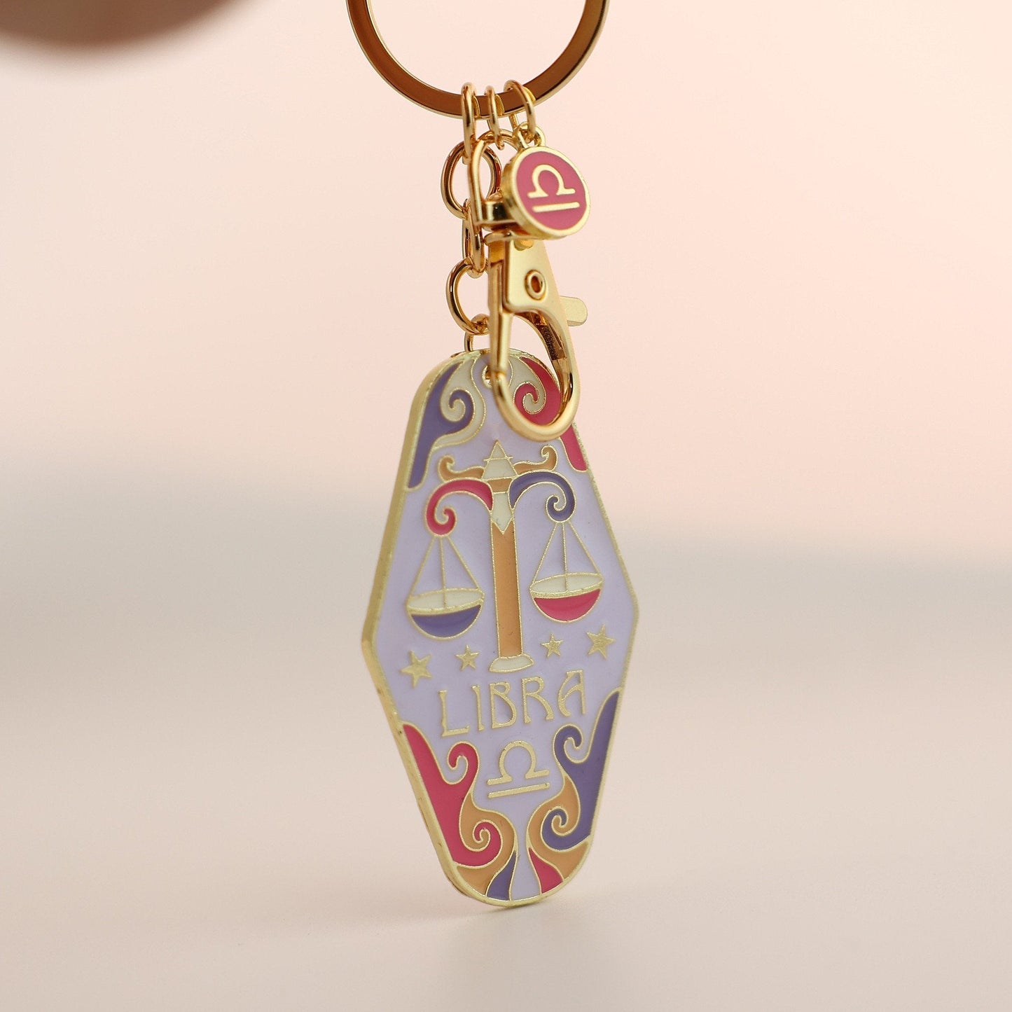 🔮Vintage Illustrated Zodiac Keychain