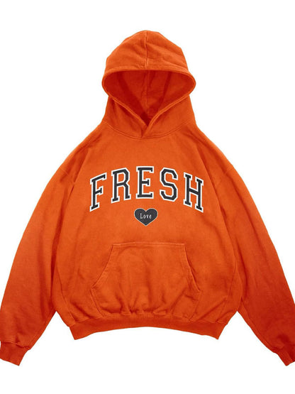 Crew neck fresh hoodie