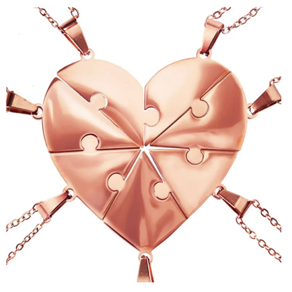 Liaison™ - Collier puzzle famille personnalisé