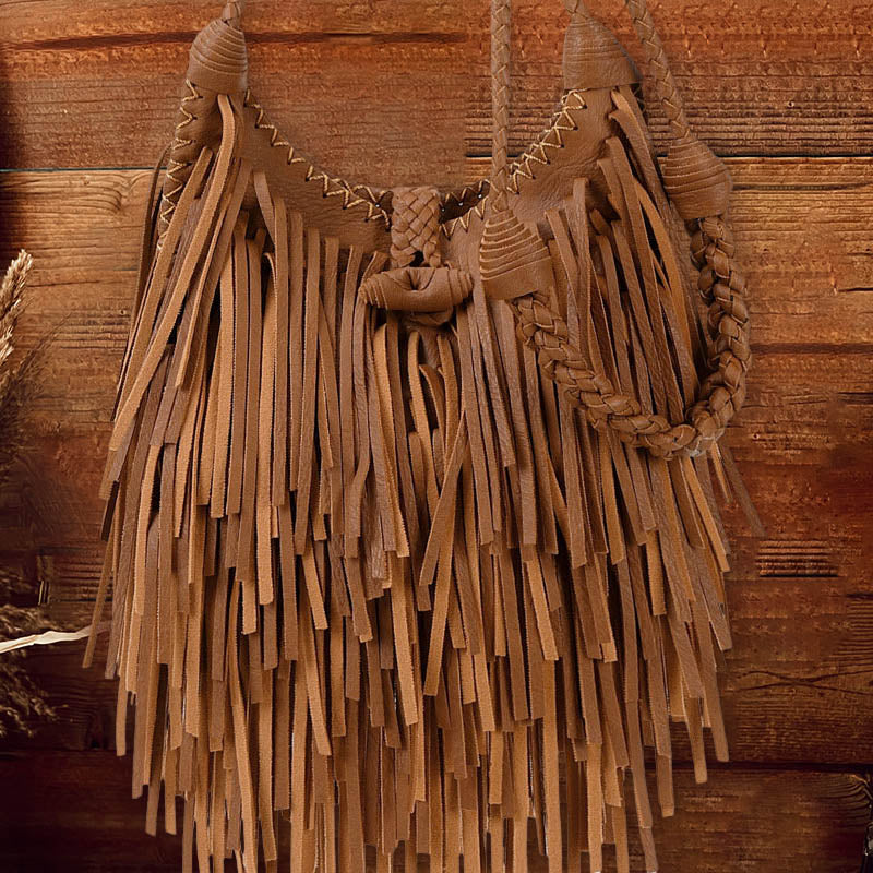 Vintage Tassels Crossbody Bag