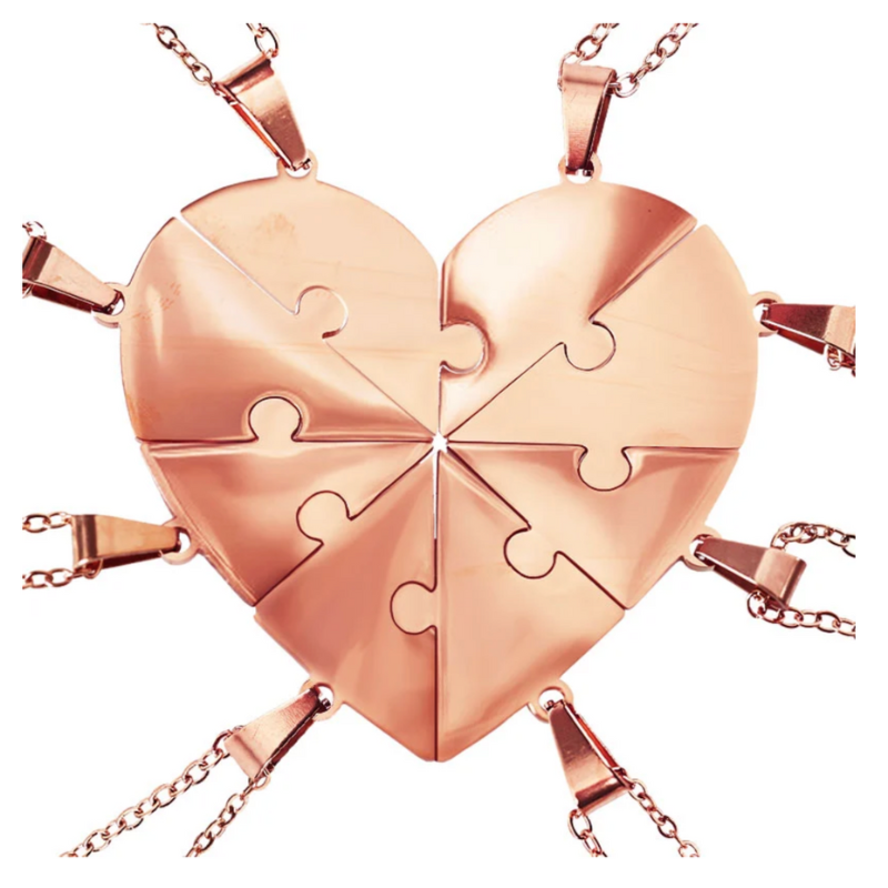 Liaison™ - Collier puzzle famille personnalisé