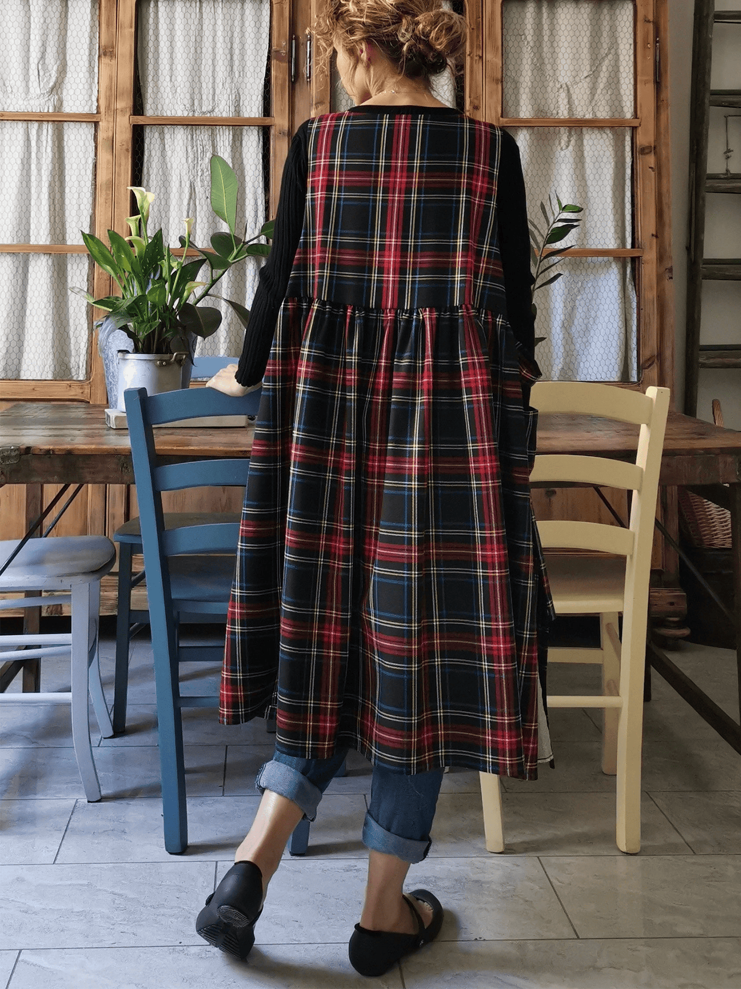 Scottish Plaid Apron