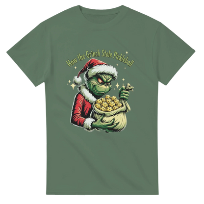 💚 How the Grinch Stole Pickleball Holiday Tee