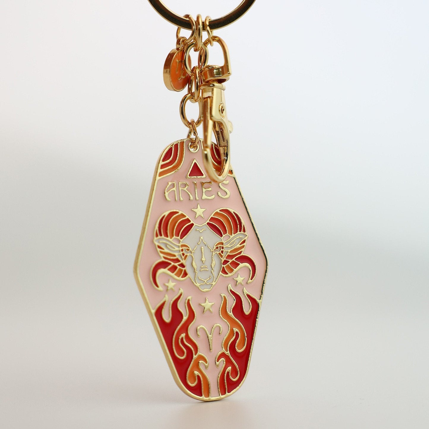 🔮Vintage Illustrated Zodiac Keychain