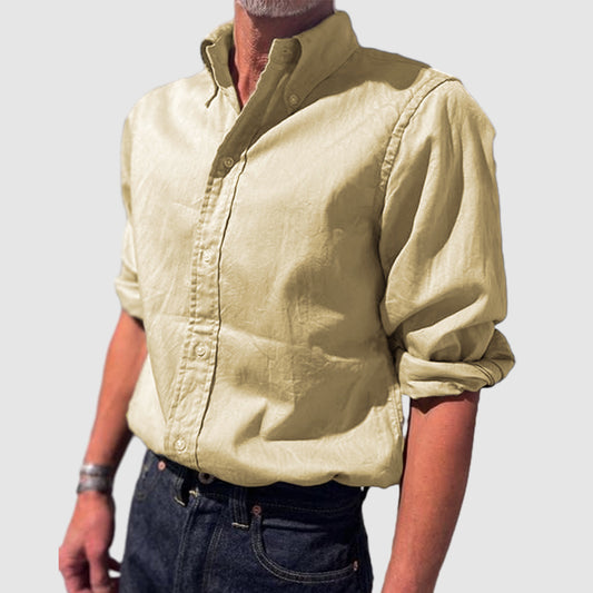 Men's Vintage Long Sleeve Shirt