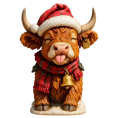 🎁Nice Christmas Gift🎅🐮Highland Cow Advent Calendar 2025