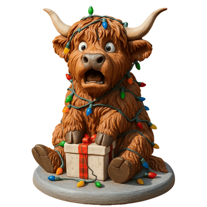 🎁Nice Christmas Gift🎅🐮Highland Cow Advent Calendar 2025