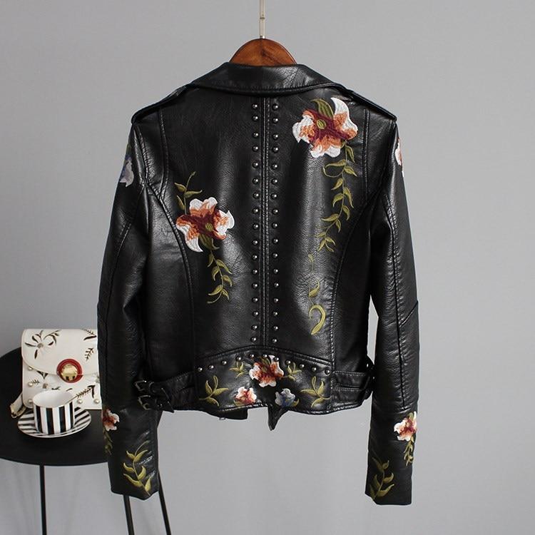 Floreale Leather Jacket