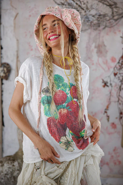 Strawberry Blooms T 2361 in True by MPearl