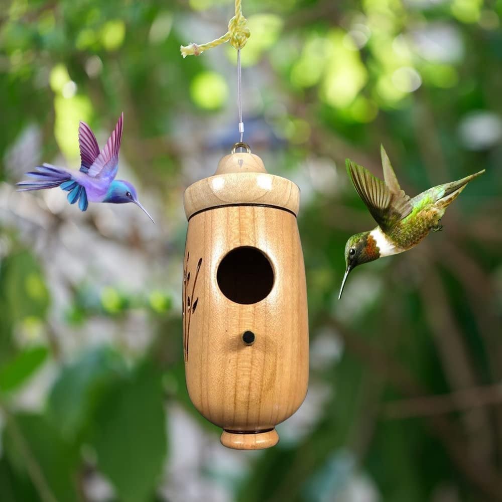 Last Day Sale 49% OFF💕Wooden Hummingbird House-Gift for Nature Lovers